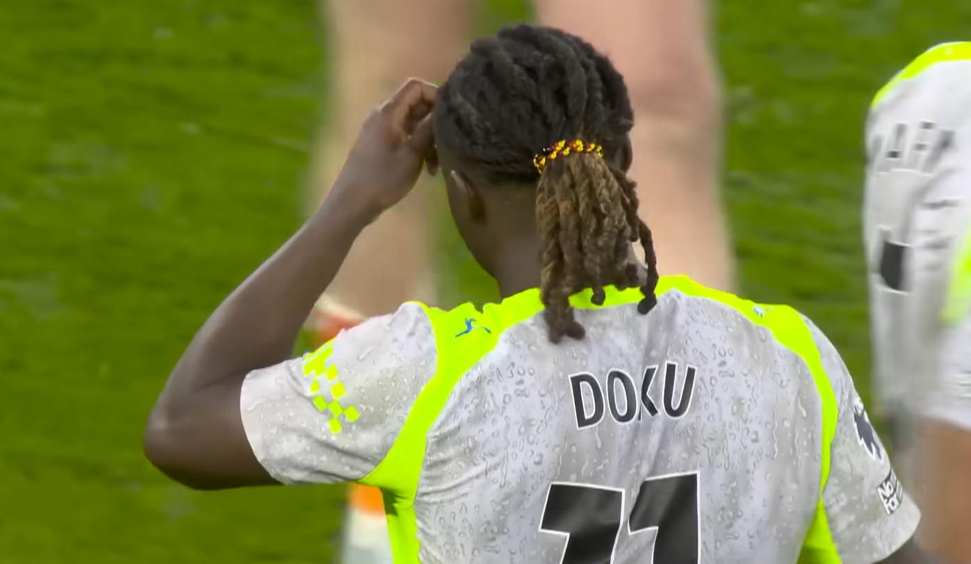 Doku Last-minute Goal Earns City a point at Everton