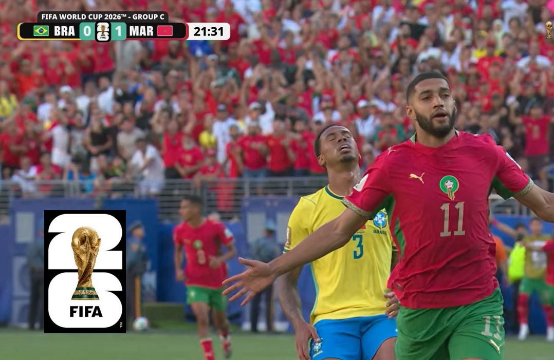 Saibari Goal Against Brazil; a superb finish!