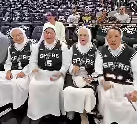 Nuns pray the Spurs to the NBA Finals